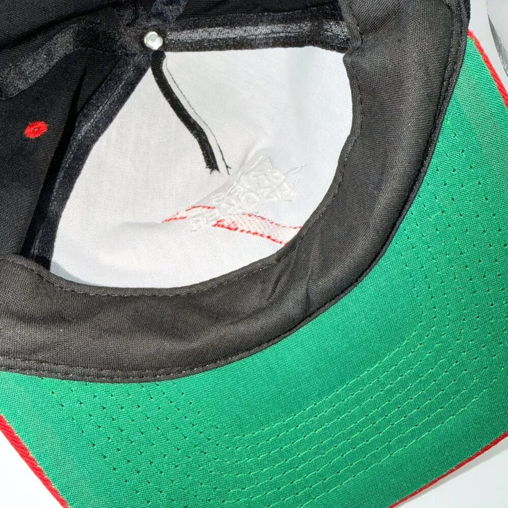 Spies Hecker Automotive Snapback Hat - Black/Red - VINTAGE 90s